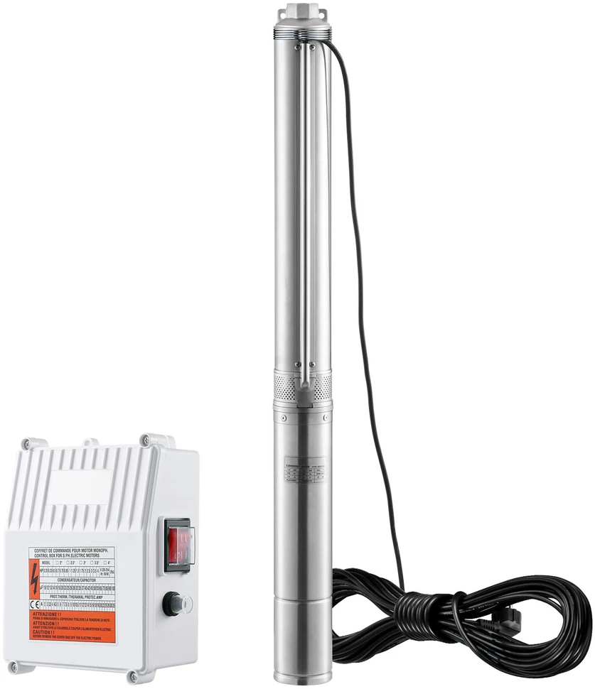 VEVOR Giluminis panardinamasis siurblys 1500W 108m