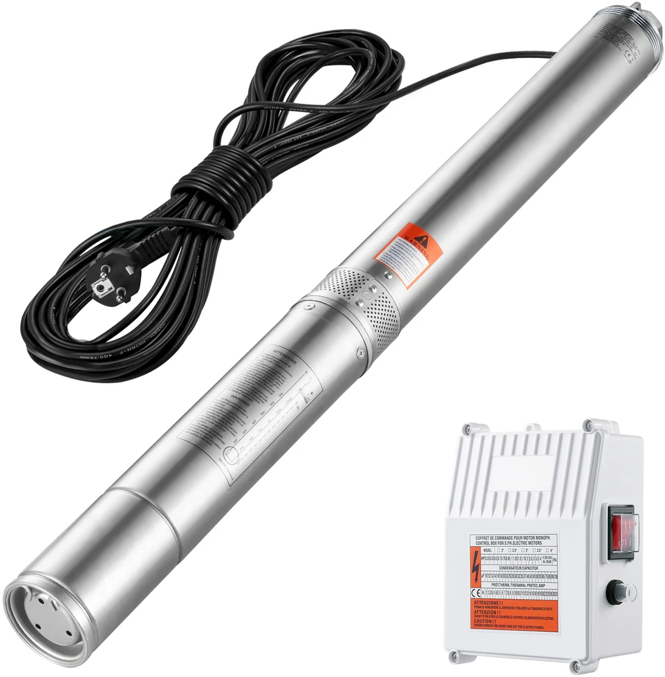 VEVOR Giluminis panardinamasis siurblys 1500W 108m