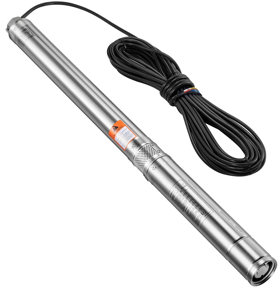 VEVOR 550W giluminis panardinamas siurblys nerūdijantis