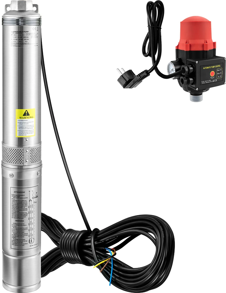 VEVOR Giluminis vandens siurblys 550W 230V