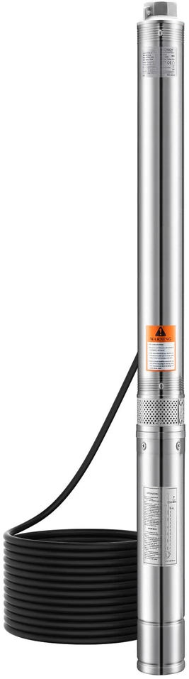 VEVOR 550W giluminis panardinamas siurblys nerūdijantis
