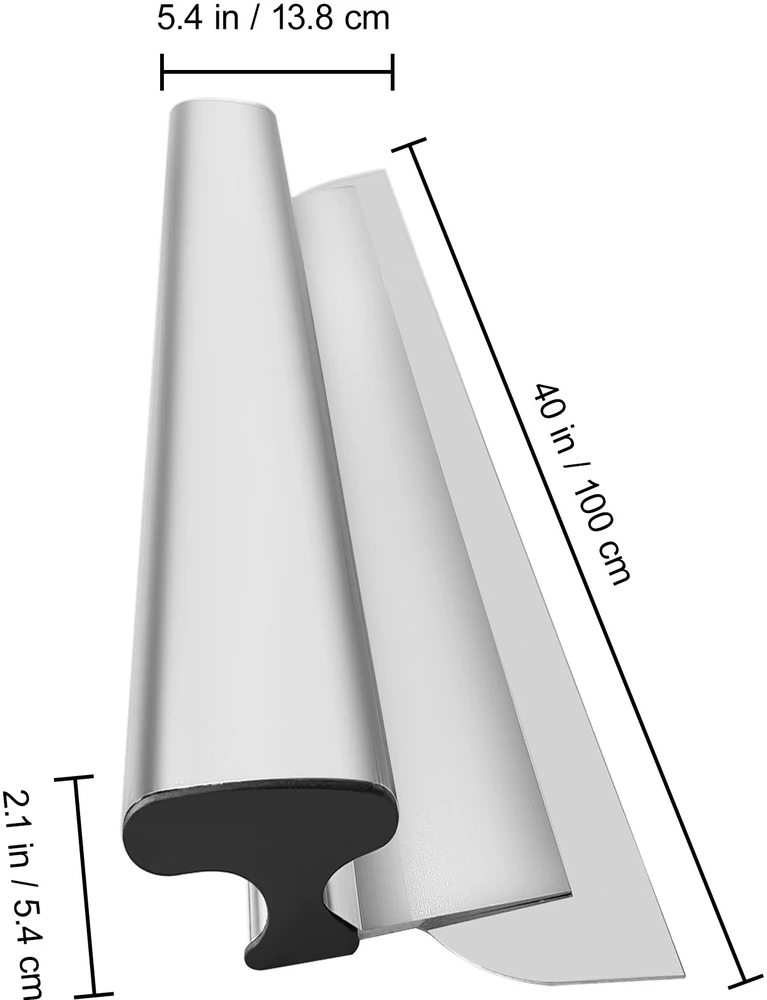 VEVOR Glaistymo mentė iš nerūdijančio plieno, 100 cm
