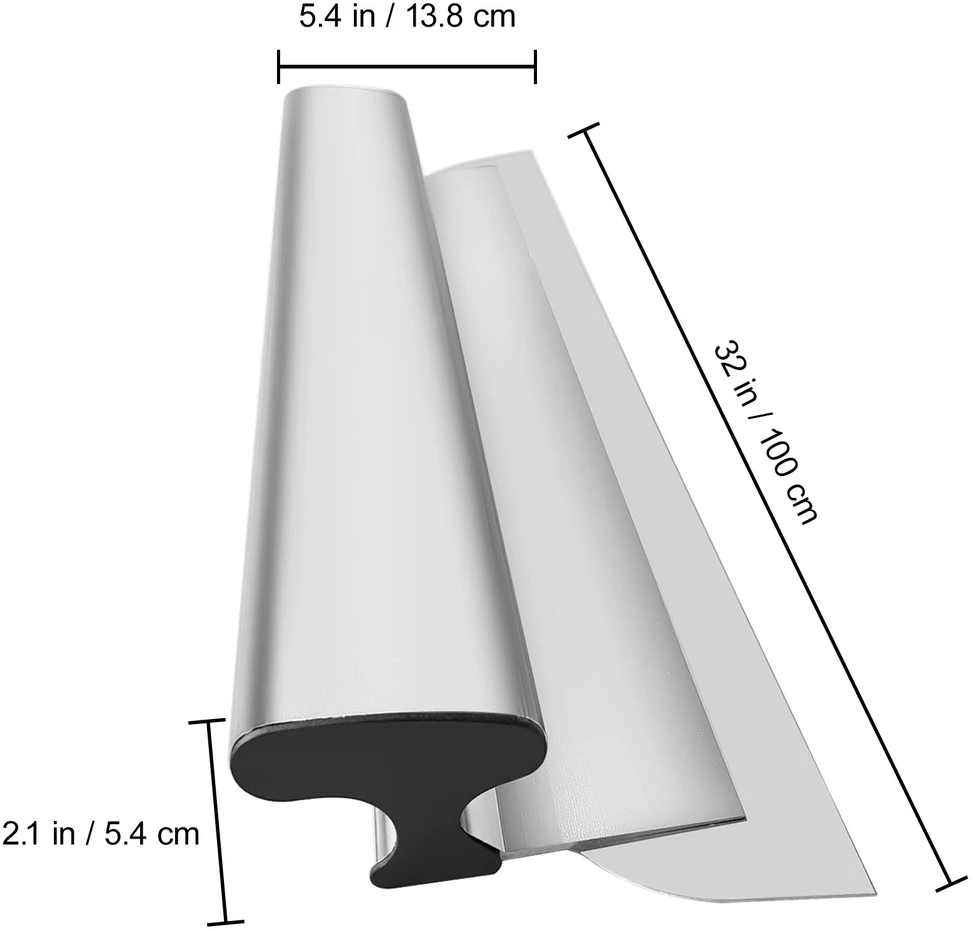 VEVOR Glaistymo peilis iš nerūdijančio plieno, 80 cm