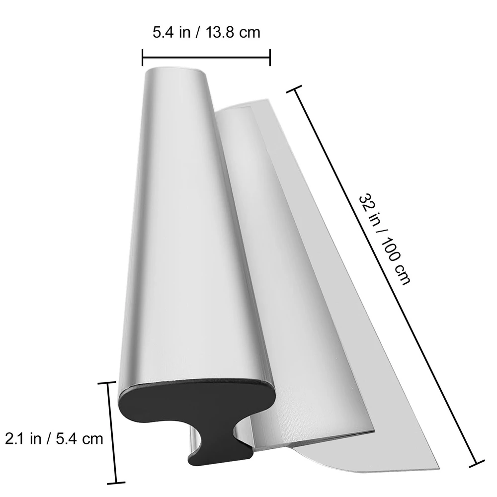 VEVOR Glaistymo peilis iš nerūdijančio plieno, 80 cm