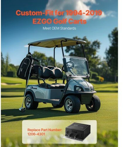 VEVOR Golf vežimėlio valdiklis 36V 350A EZGO modeliams