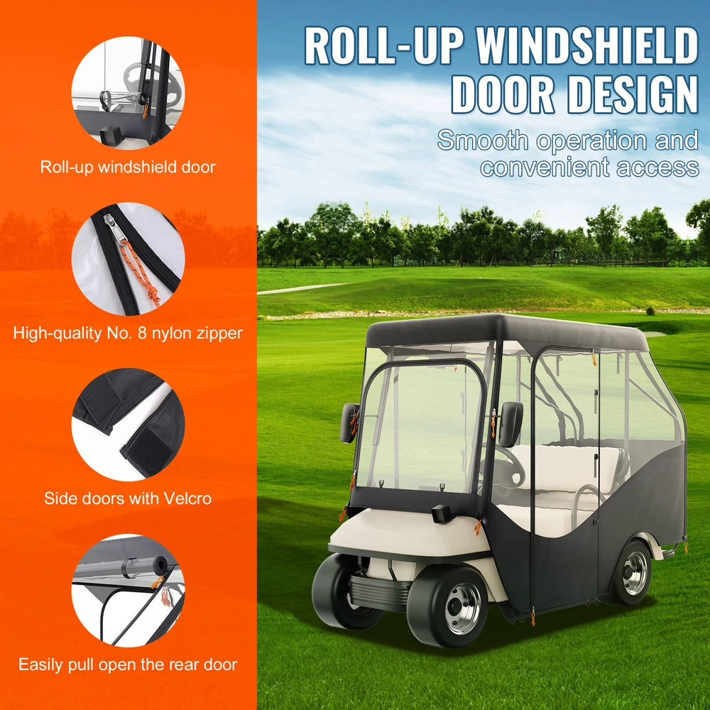 VEVOR Keturių vietų golfų vežimėlių dangtis