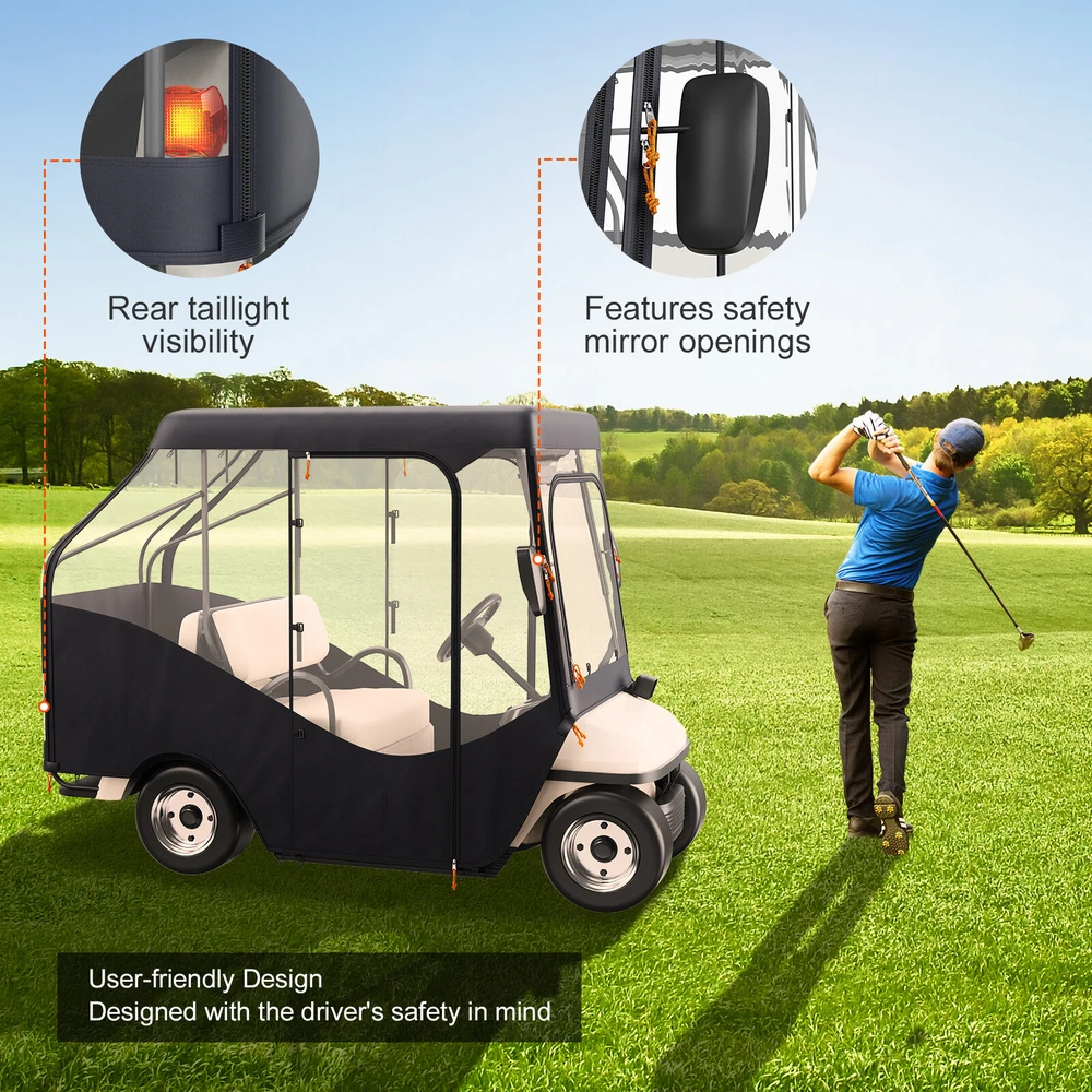 VEVOR Keturių vietų golfų vežimėlių dangtis