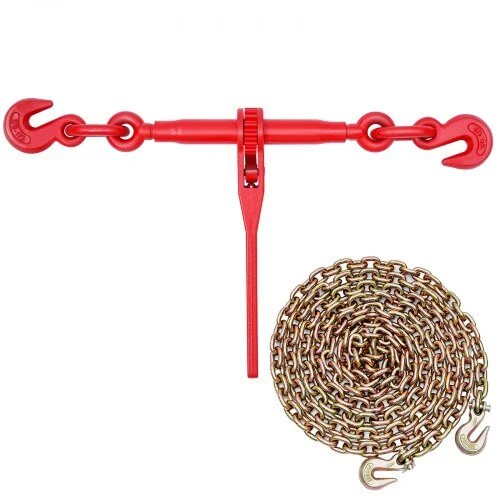 VEVOR Grandininis ratchetas 1 cm x 3 m G80 tvirtinimui