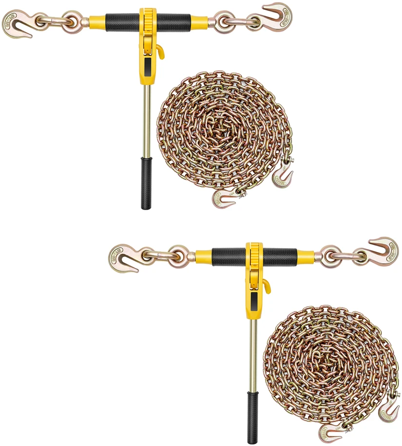 VEVOR Grandininis veržtuvas 8 mm x 3 m su G80 grandine