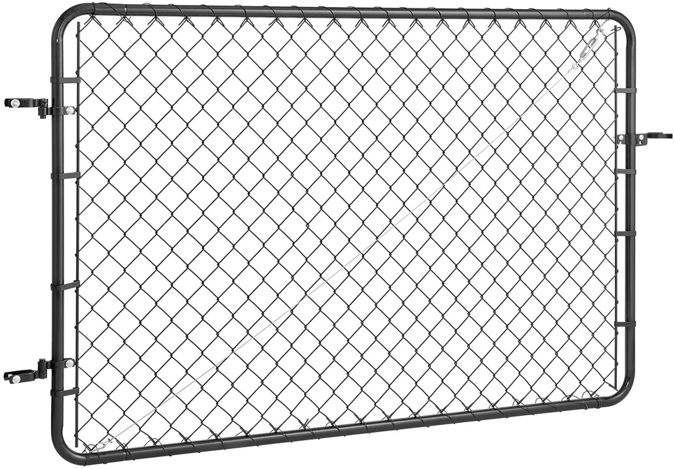 VEVOR Grandinėlių tvoros varteliai 2.2-6 m x 1.8 m, be stulpų