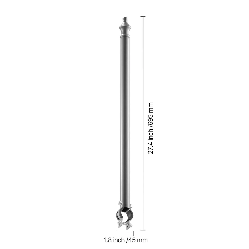 VEVOR 18 vnt. tvoros praplėtimo komplektas, 69.5 cm