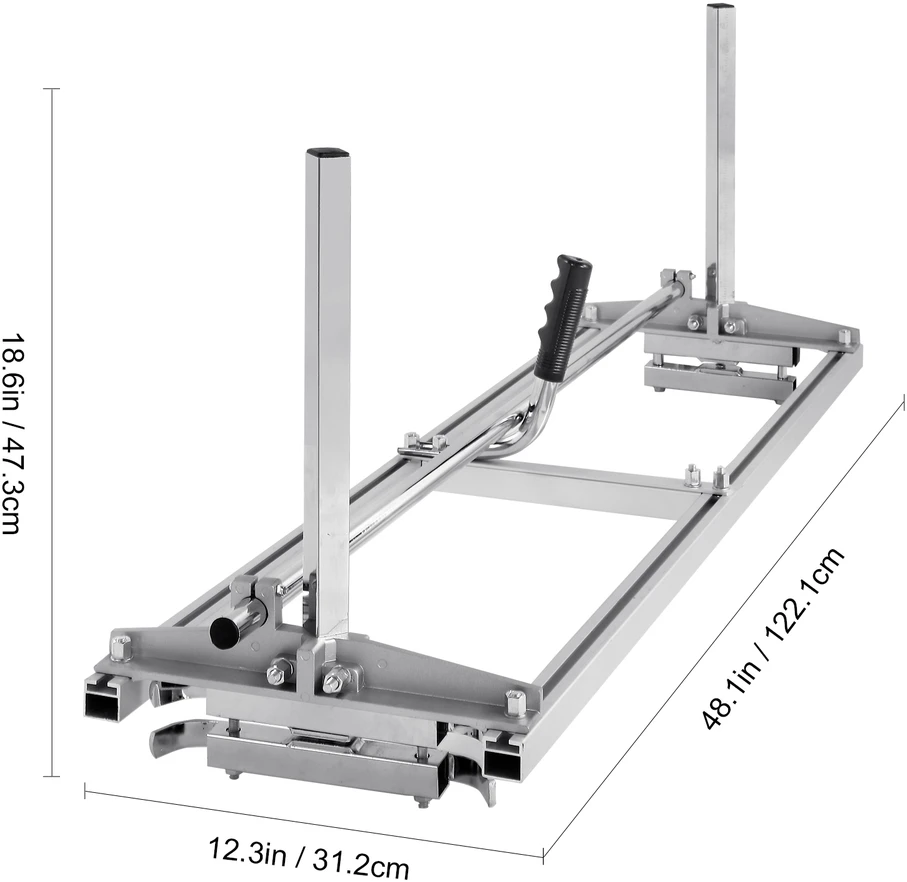 VEVOR Nešiojama pjūklų lentpjūvė 14-48 cm