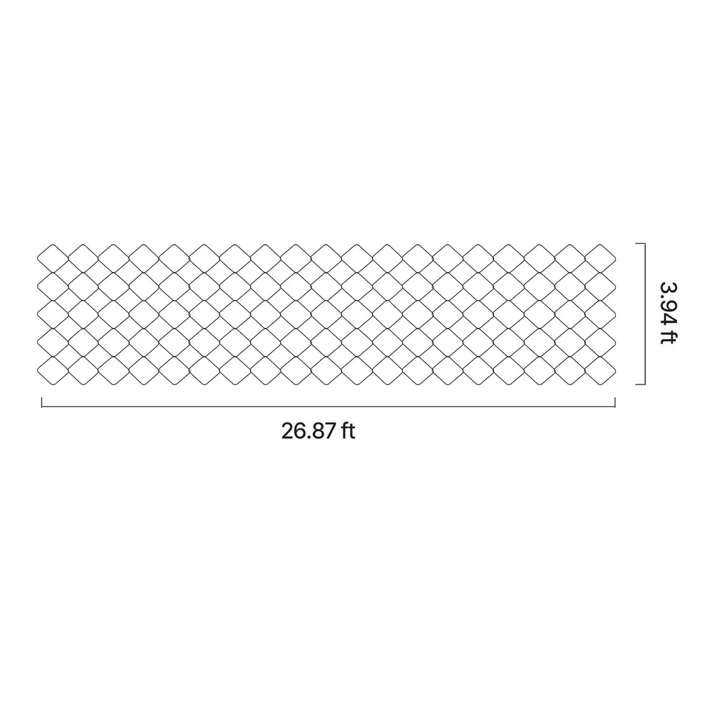 VEVOR žemės tinklelis 50 mm gylio geotinklo plokštė