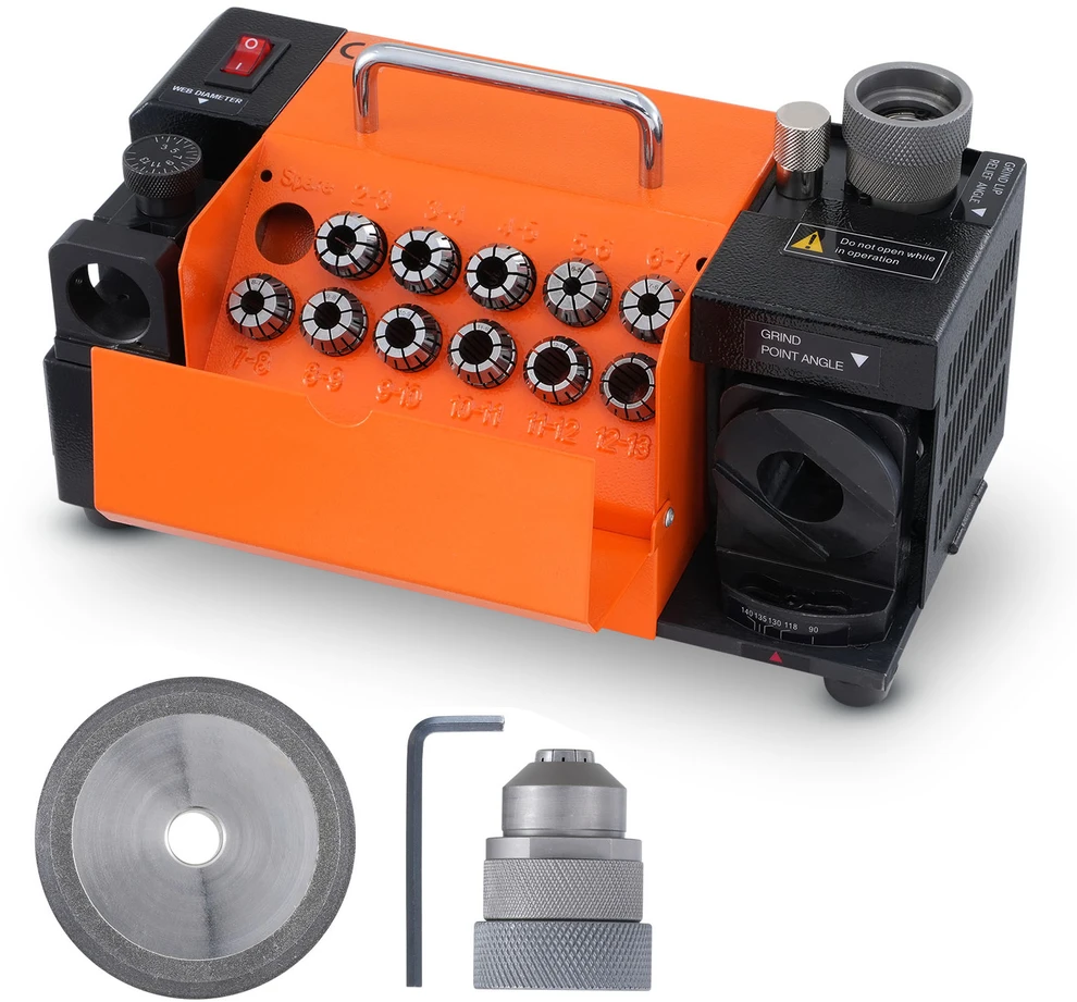 VEVOR Grąžtų galąstuvas MR-13A 3-13 mm