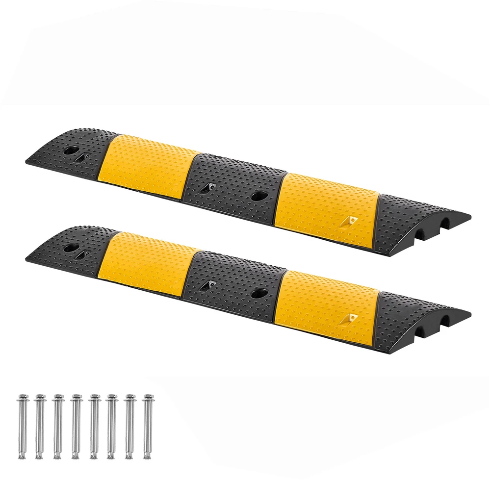 VEVOR 1000 mm gumos greičio kalnelis, 2 vnt.