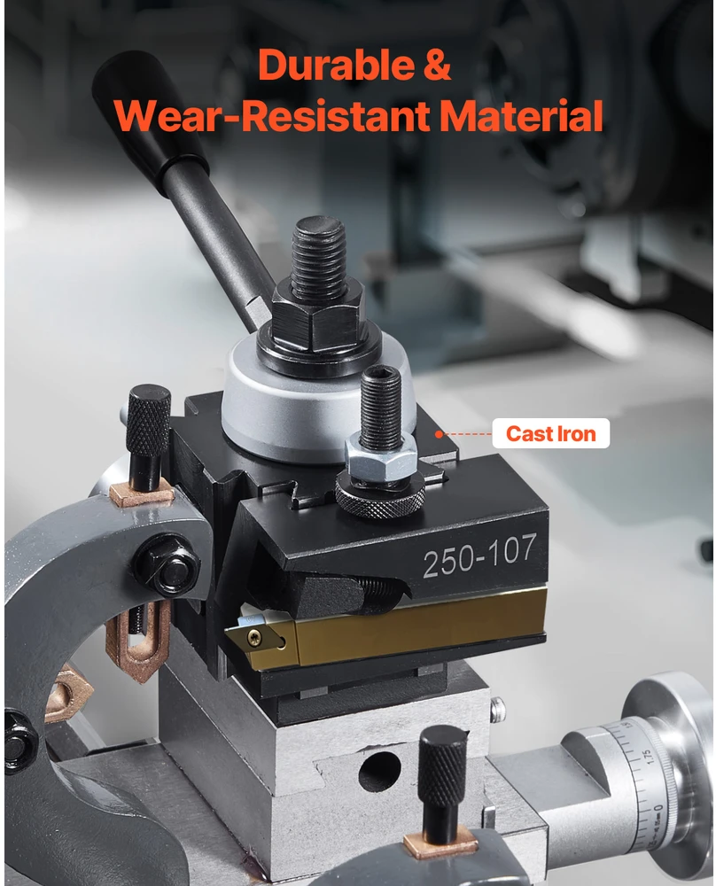 VEVOR Greitai keičiamas tekinimo įrankių laikiklių rinkinys