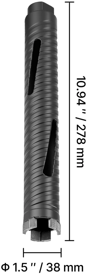 VEVOR Šerdinis grąžtas, 38 mm diametras