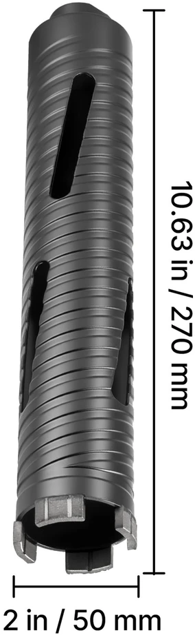 VEVOR Gręžimo vainikėlis 51 mm, sausai