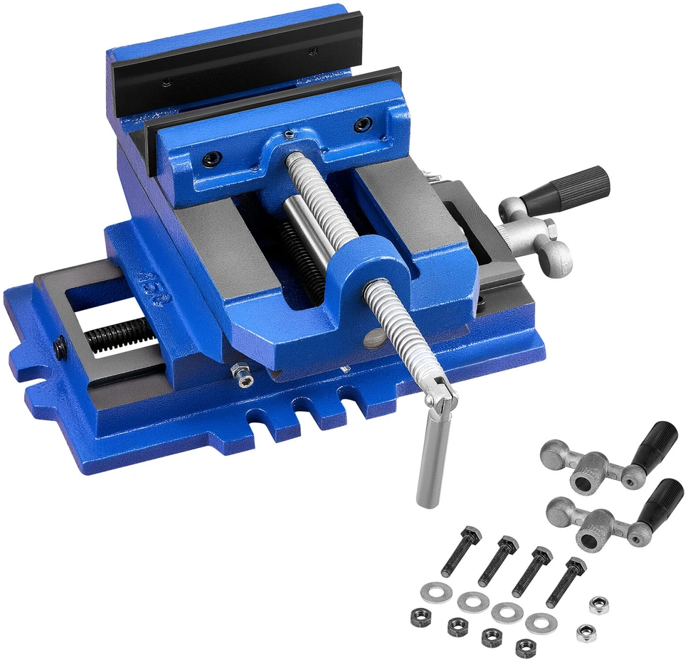 VEVOR Kryžminis presinis spaustukas, 10 cm žiočių plotis