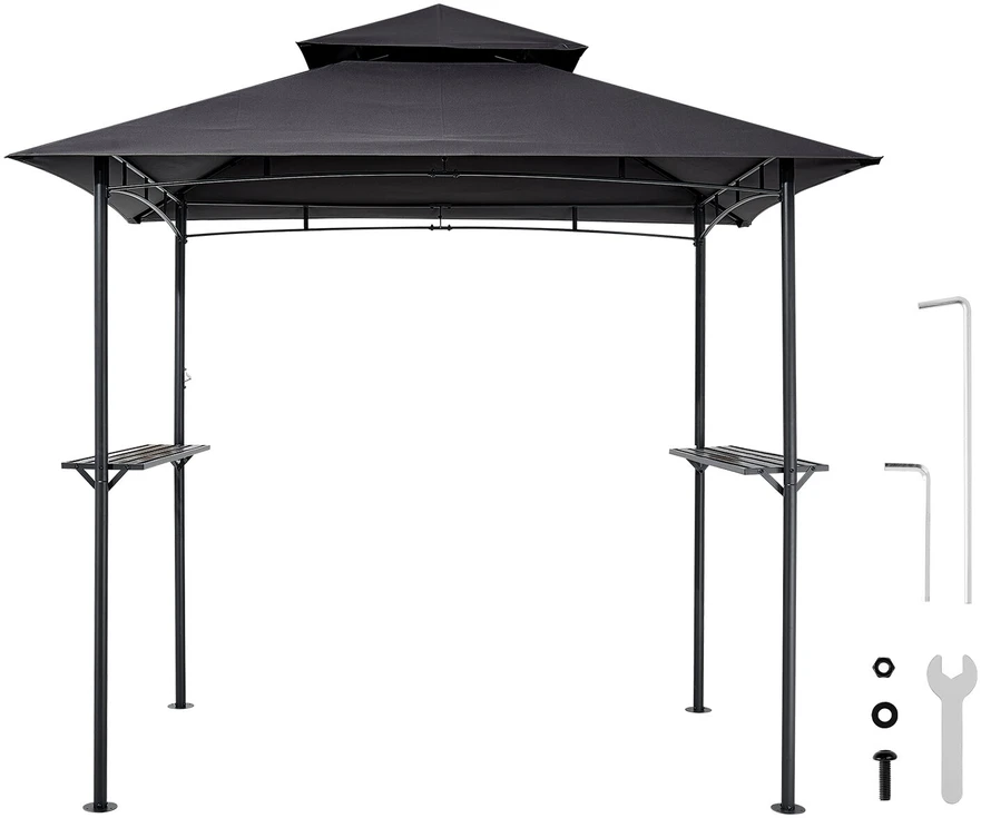 VEVOR Lauko kepsninės pavėsinė 2,43 x 1,5 m