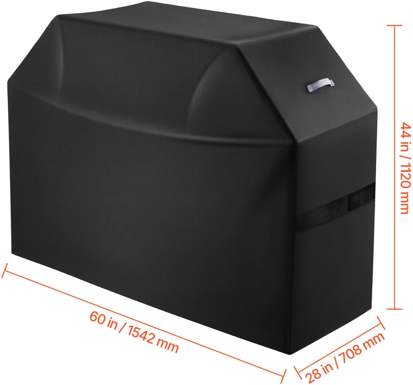 VEVOR 60 cm ilgio atspari vandeniui grilio uždanga