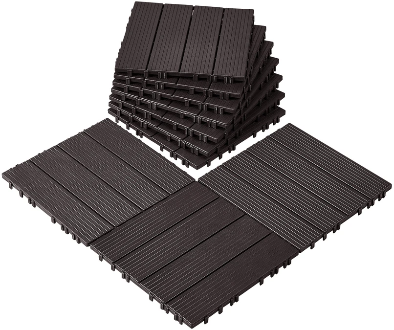 VEVOR Terasos plytelių rinkinys 12x12 cm