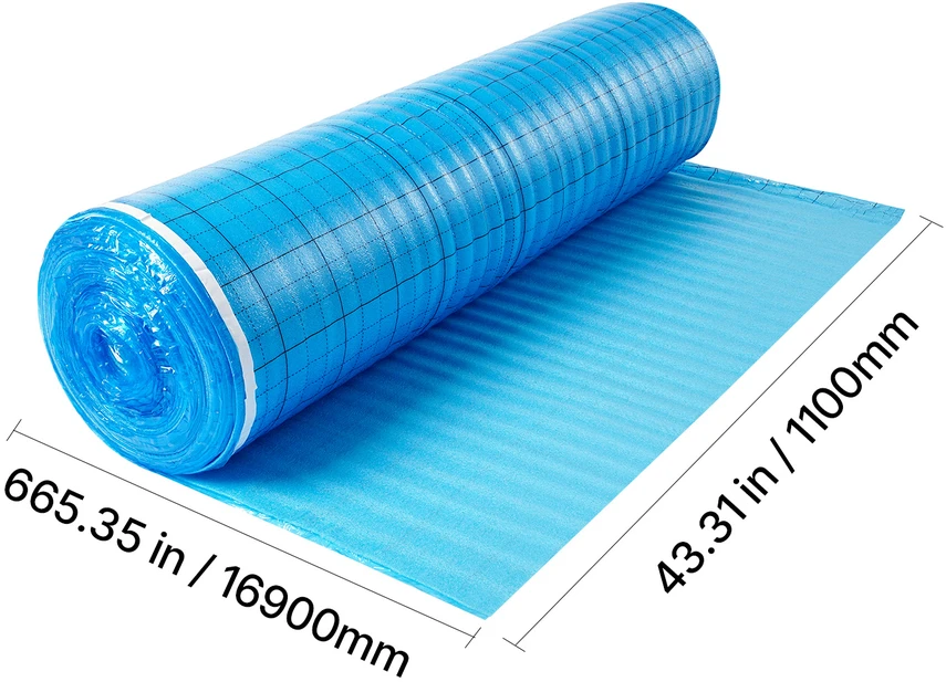 VEVOR Grindų paklotas 18,6 m² 3mm