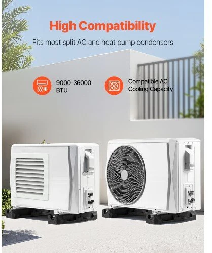 VEVOR grindų montavimo komplektas 9000-36000 BTU AC