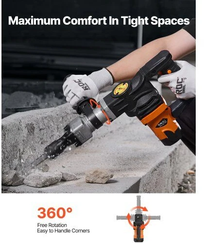 VEVOR Elektrinis kūjis betono griovimui 1600W