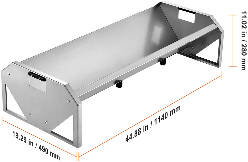 VEVOR Gyvulių šėryklė 114 cm ilgio, telpa 10 avių