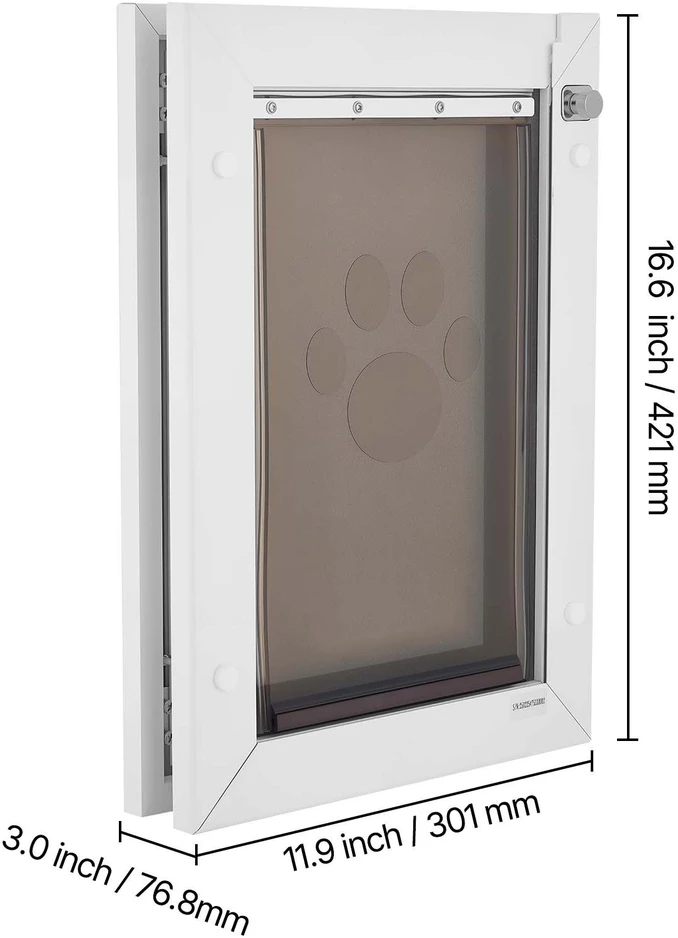 VEVOR Vidutinės automatinės durys augintiniams