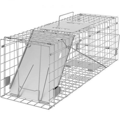 VEVOR Gyvūnų gaudyklė su rankena 61x20x20 cm