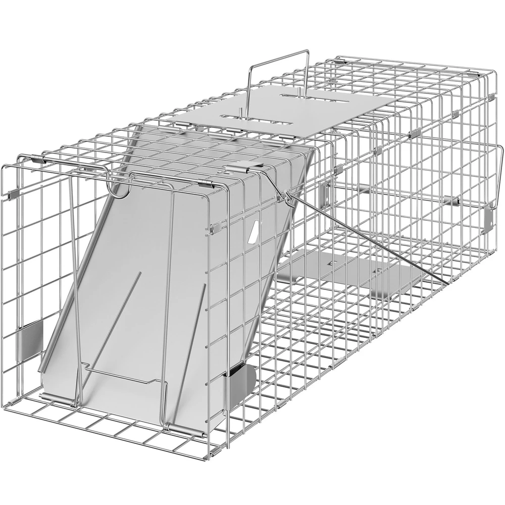 VEVOR Gyvūnų gaudyklė su rankena 61x20x20 cm