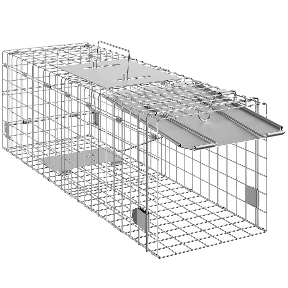 VEVOR Gyvūnų gaudyklė su rankena 61x20x20 cm