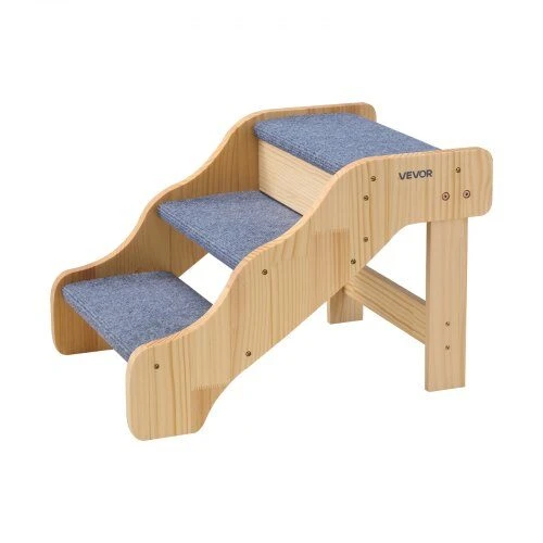 Mediniai laiptai augintiniams VEVOR ZD-25DOG01, 3 pakopų