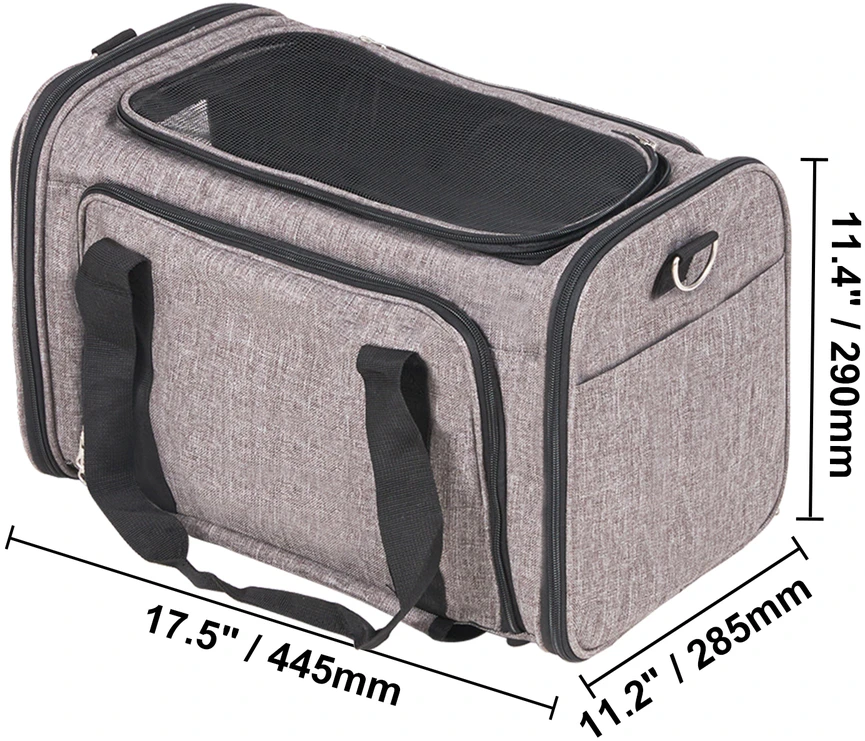 VEVOR Vežimėlis katėms ir šunims iki 11 kg