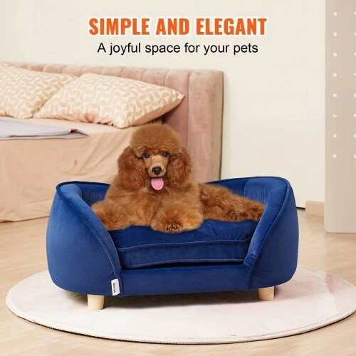 VEVOR Tamsiai mėlyna augintinio sofa, 37 kg svoris
