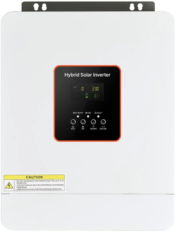 VEVOR 3000W hibridinis saulės inverteris, 24V DC į 230V AC