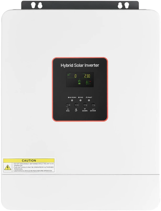 VEVOR Hibridinis saulės inverteris 4000W, 24V į 230V
