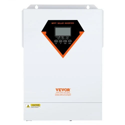 VEVOR Hibridinis saulės inverteris kroviklis 5500W 230V su 100A MPPT