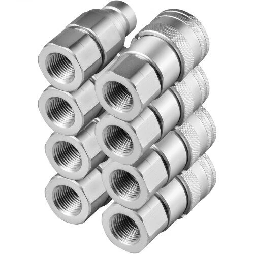 VEVOR Hidraulinis greitas sujungimas su 1/2" NPT sriegine jungtimi