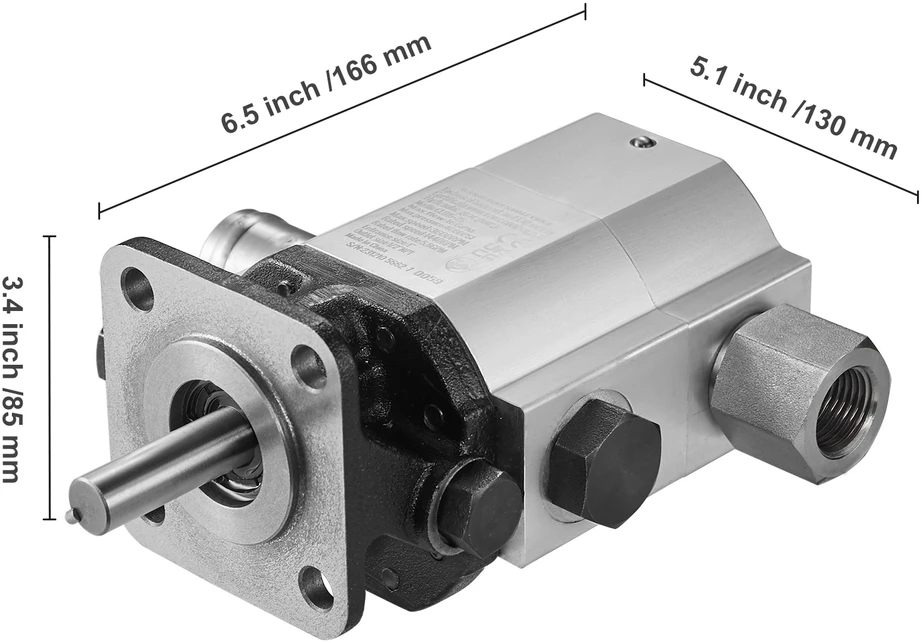 VEVOR Hidraulinis kaladėlių skaldytuvo siurblys, 16GPM, 4000PSI
