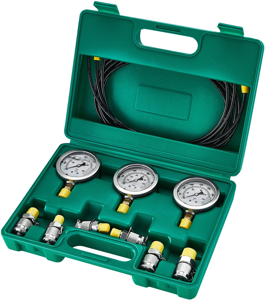 VEVOR Hidraulinis slėgio matavimo rinkinys 250/400/600 bar