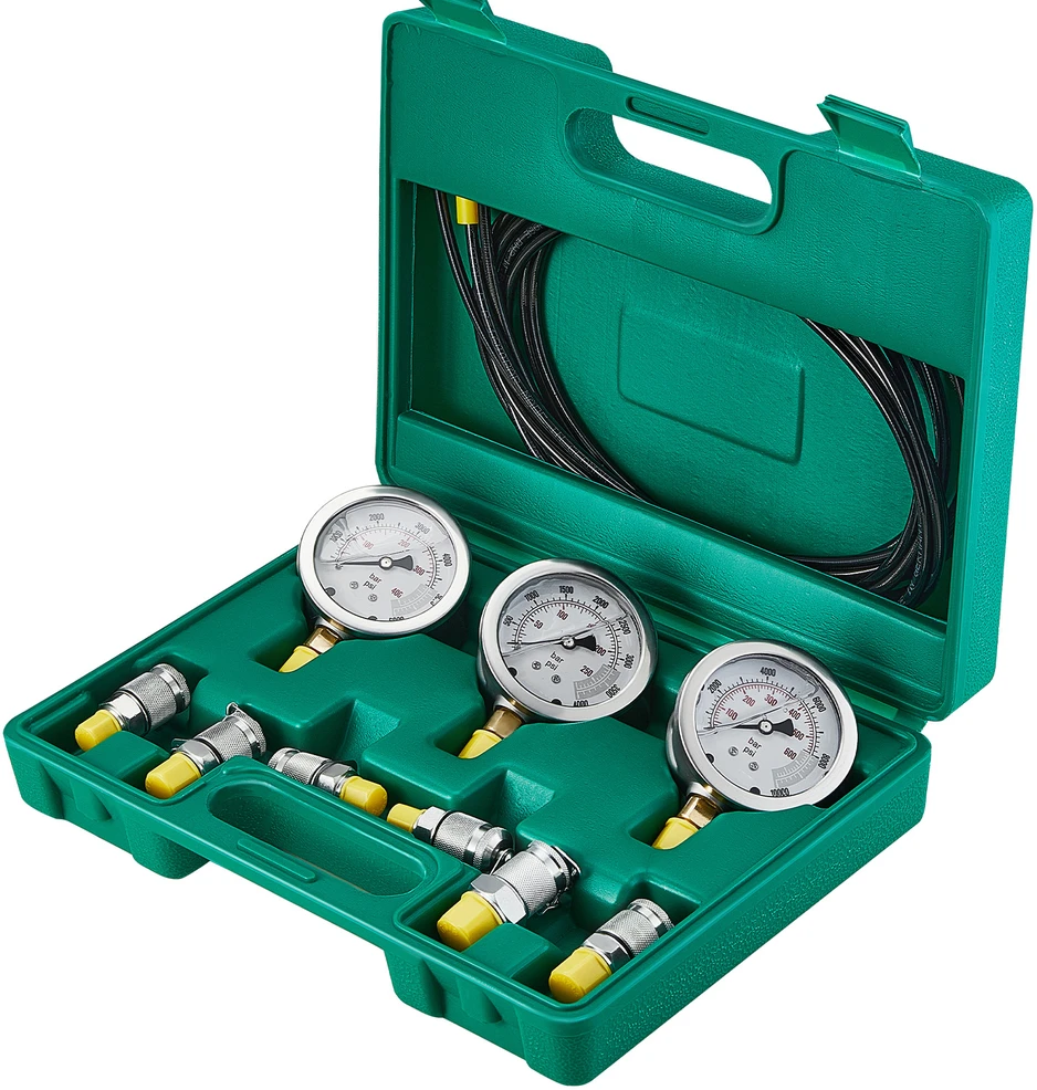 VEVOR Hidraulinis slėgio matavimo rinkinys 250/400/600 bar