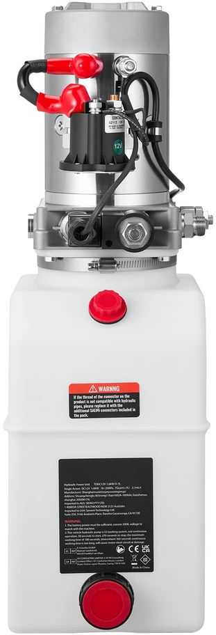 VEVOR Hidraulinis siurblys, vieno veikimo, 7 l