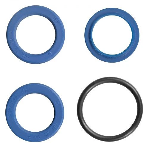 VEVOR Hidraulinis cilindras kėlimui, 50 mm skersmuo, 914 mm eiga, dvigubo veikimo, suvirinta konstrukcija, skersinio vamzdžio SAE6 prievado hidraulinis cilindras