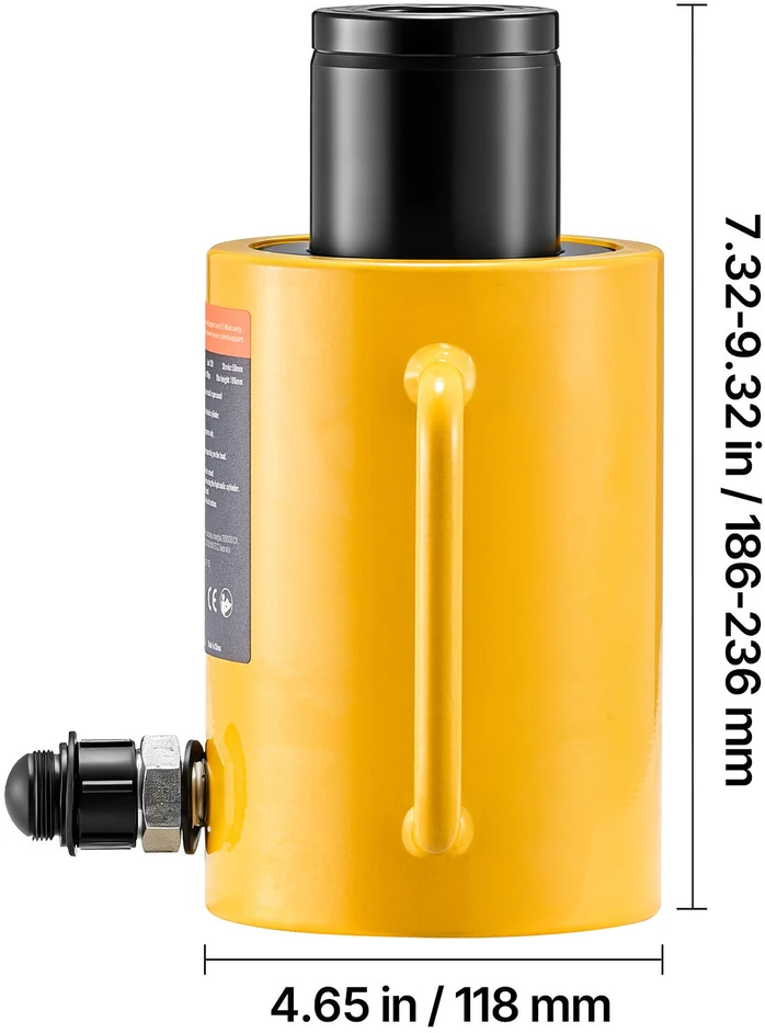 VEVOR 30t 50mm cilindrinis hidraulinis kėliklis