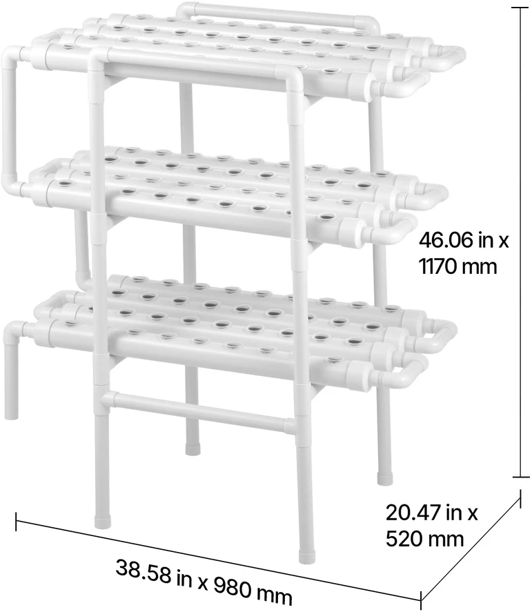 VEVOR 3 pakopų hidroponinė auginimo sistema
