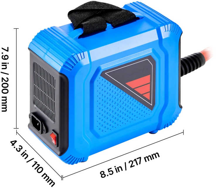 VEVOR Magnetinis indukcinis veržlių šildytuvas 1800W