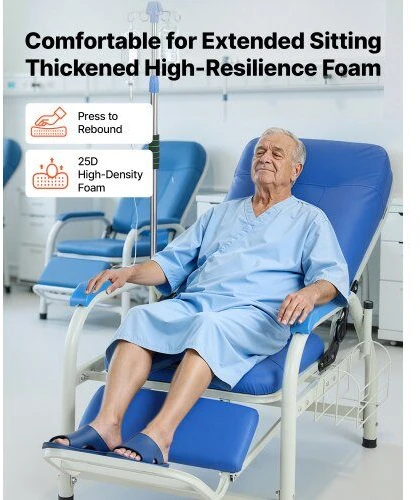 Infuzinė kėdė VEVOR JD-Chair04, 180 kg keliamoji galia